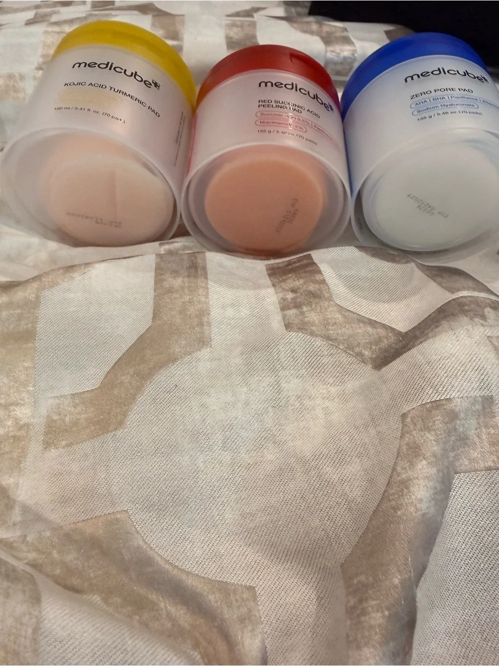 Medicube | Exfoliating Skincare 3 pack variety 70 pads in each